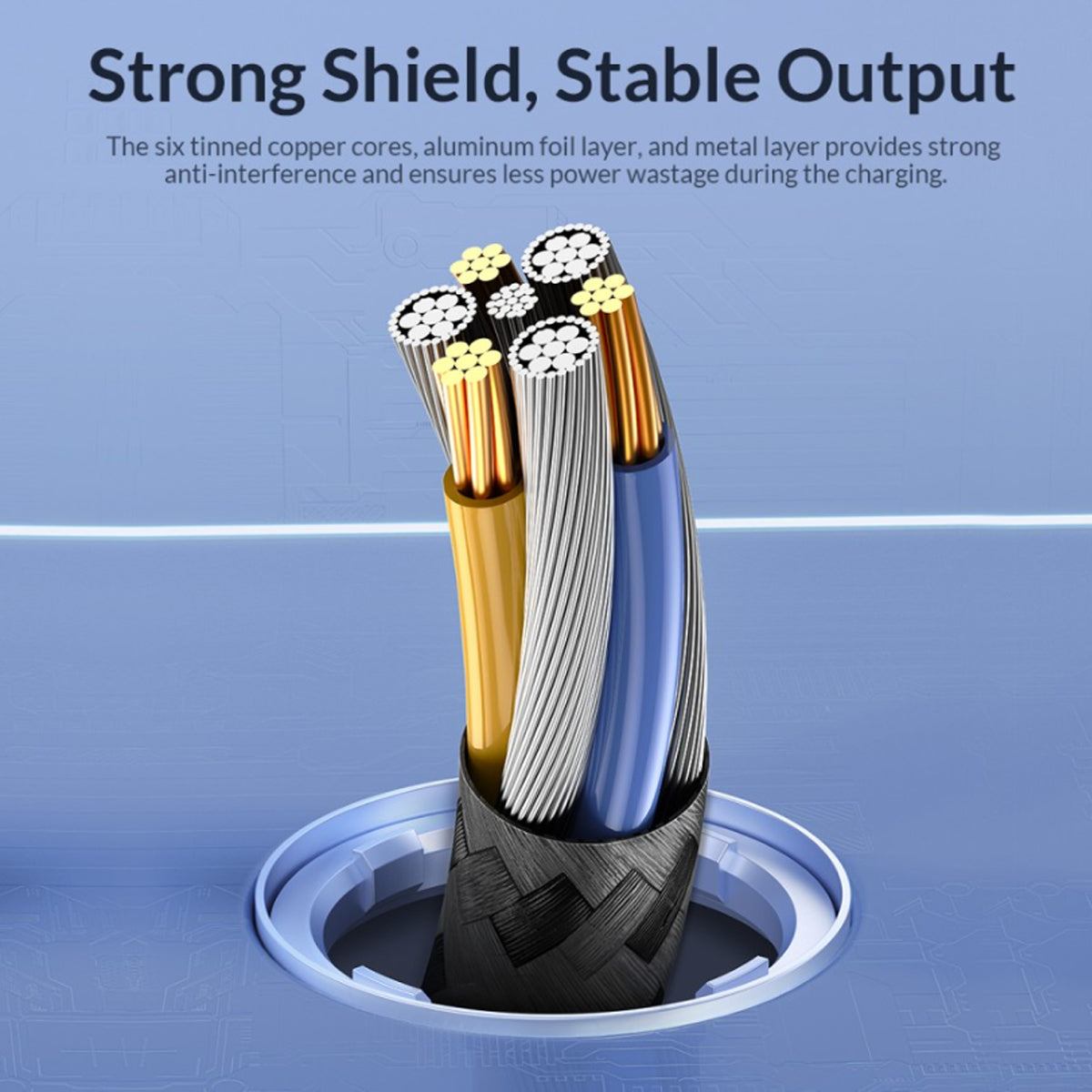 [CLEARANCE] ORICO GQA15 (1.5m) USB-A to USB Type C Fast Charging Data Cable 5V/3A 15W, 480Mbps Transmission Rate, Nylon-Braided Aluminum Alloy for Smartphones, Android, Tablet