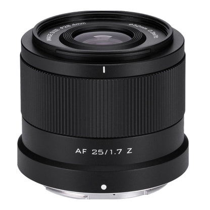 Viltrox Air Series 25mm F/1.7 Nikon Z Mount AF Autofocus Fast STM APS-C Format Wide-Angle Prime Lens with High Quality Optics, Smart Eye and Face Detection for Mirrorless Camera, Street and Still Life Photography Videography