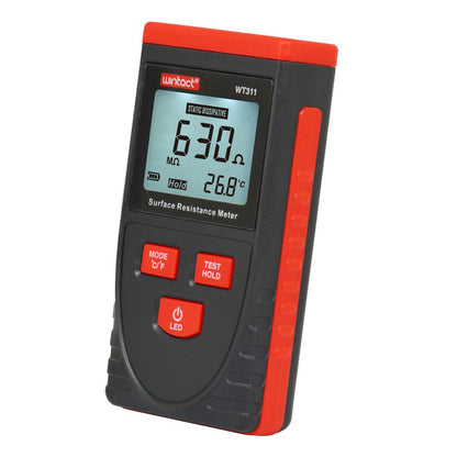 [CLEARANCE] Wintact WT311 Digital Surface Resistance Meter with LCD Backlight Display for Surface Resistivity Test | Industrial & Home Improvement | Testers & Measuring Tools