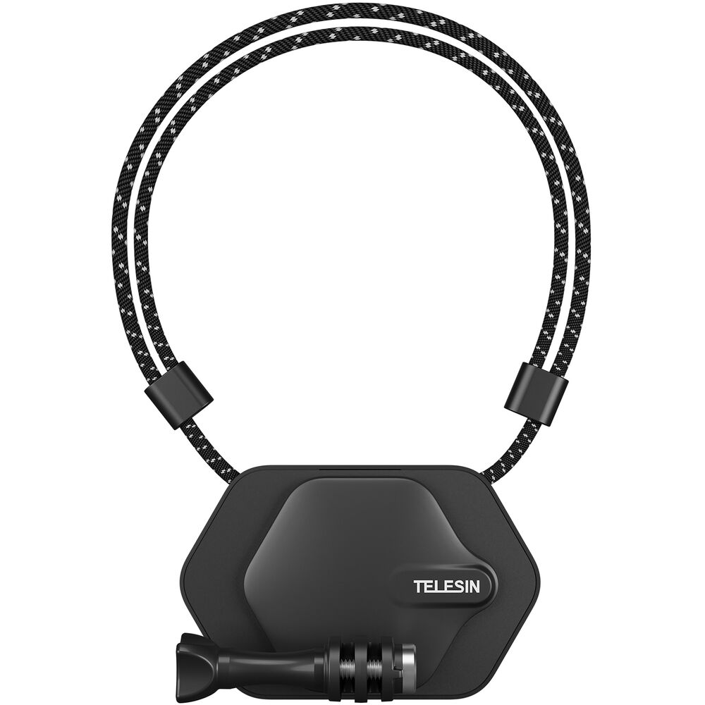 TELESIN Magnetic QR Quick Release Neck Mount Set and Nano Adhesive Sticker Mount for GOPRO DJI Insta360 Action Cameras