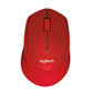 Logitech M331 2.4GHz Silent Plus Wireless Mouse with 1000 DPI USB Nano Receiver for PC, Mac & Laptop (Blue, Black, Red)