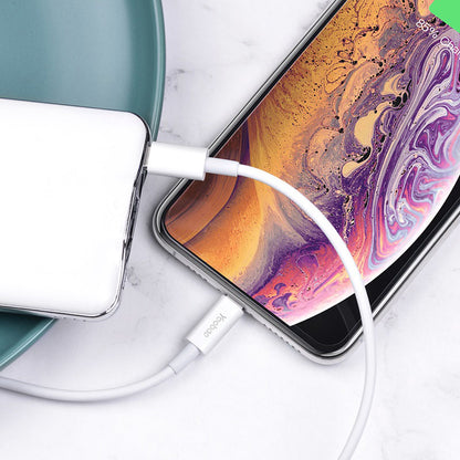 [CLEARANCE] YOOBAO YB-415 36W 1M PD Fast Charging Cable USB Type-C to Lightning - White