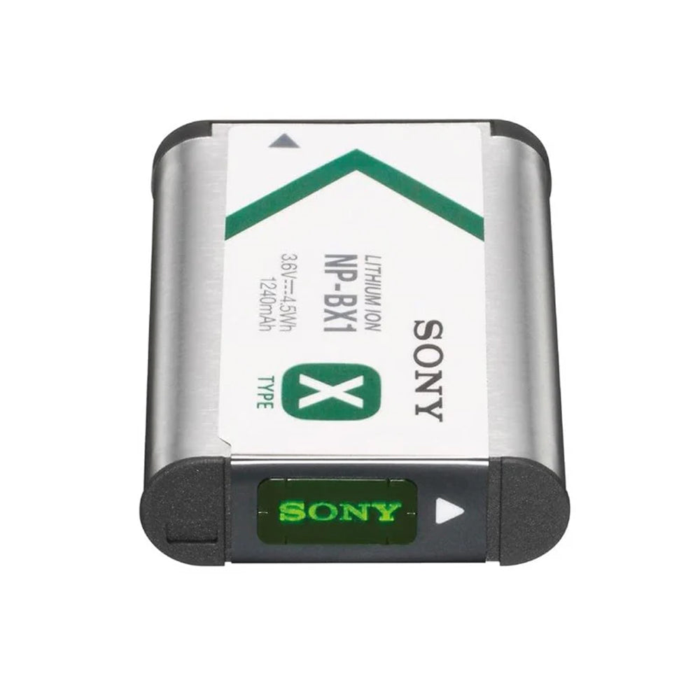 Sony NP-BX1 Battery 1240mAh and BC-DCX2 Travel DC Charger Kit for CyberShot Compact Cameras ACC-TRDCX