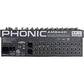 Phonic AM-844D 8-MIC/LINE Mono Channels, 4-Stereo 4-Group Recording Mixer with DFX, USB Interface, 3-Band EQ, 10 Microphone Preamps, and Direct Outputs for Multitrack Recording