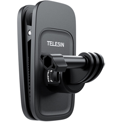 TELESIN Magnetic QR Quick Release Backpack Clip for Action Cameras with Vertical / Horizontal Switching