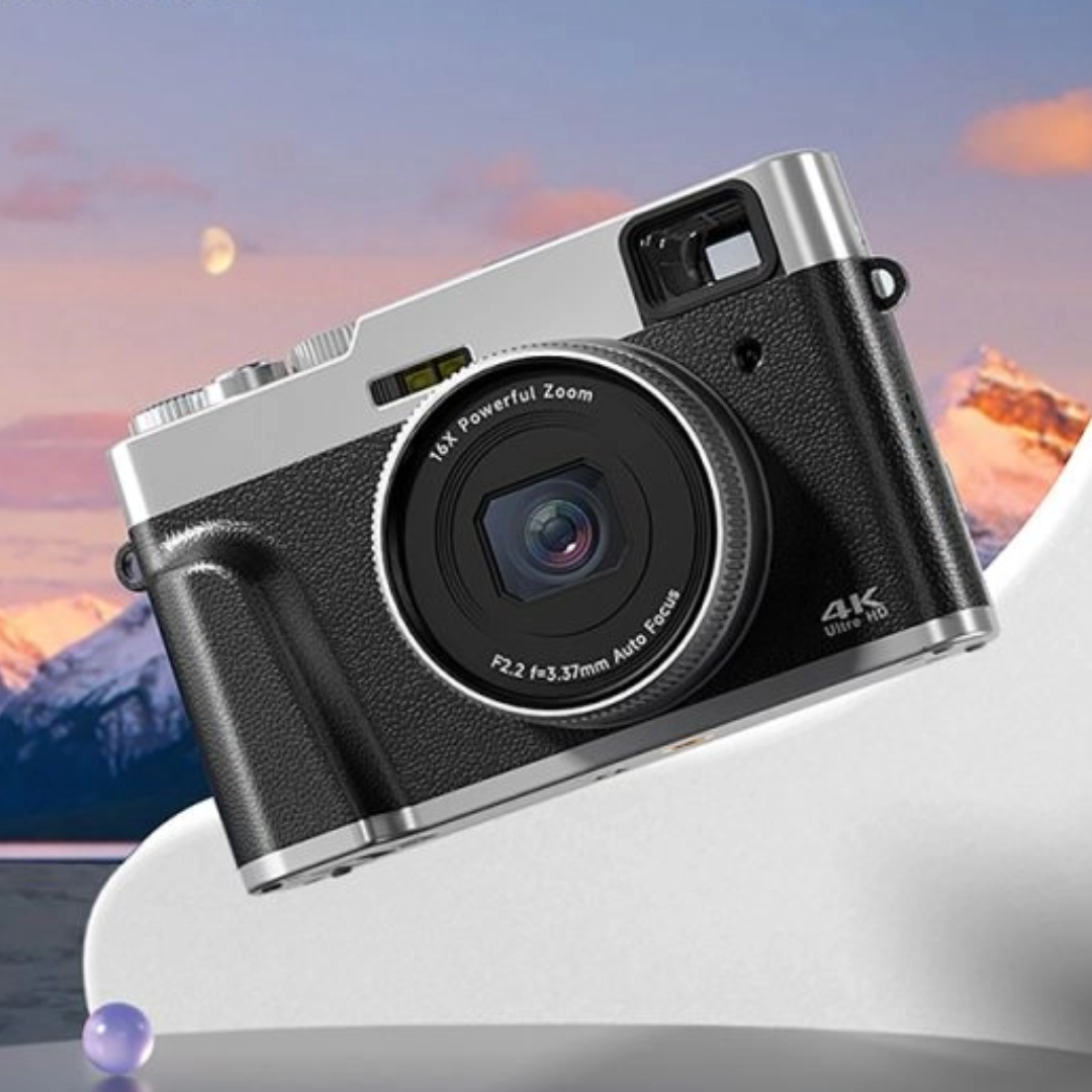 SONGDIAN DC202L 48MP Vintage Digital Camera 4K UHD Retro Style w