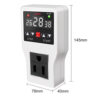 Noyafa NF-567 Digital Thermostat Temperature Timer Controller Monitor with Waterproof Probe