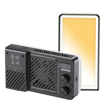 Ulanzi 40W Bi-Color | RGB Portable Video Light With 2700K to 6500K, Bi-8 Effect, RGB 20 Effects, High-Speed Cooling Fan Type-C Port