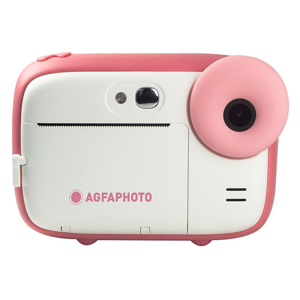 AGFAPHOTO Realikids (ARKIC) 10MP Digital Instant Camera with 1/4" CMOS Sensor, HD 1080p Video Capture, 2.4" LCD TFT Display, Max 32GB Memory Storage Support, 57mm Thermal Printing for Point and Shoot Photo Video - Blue, Pink