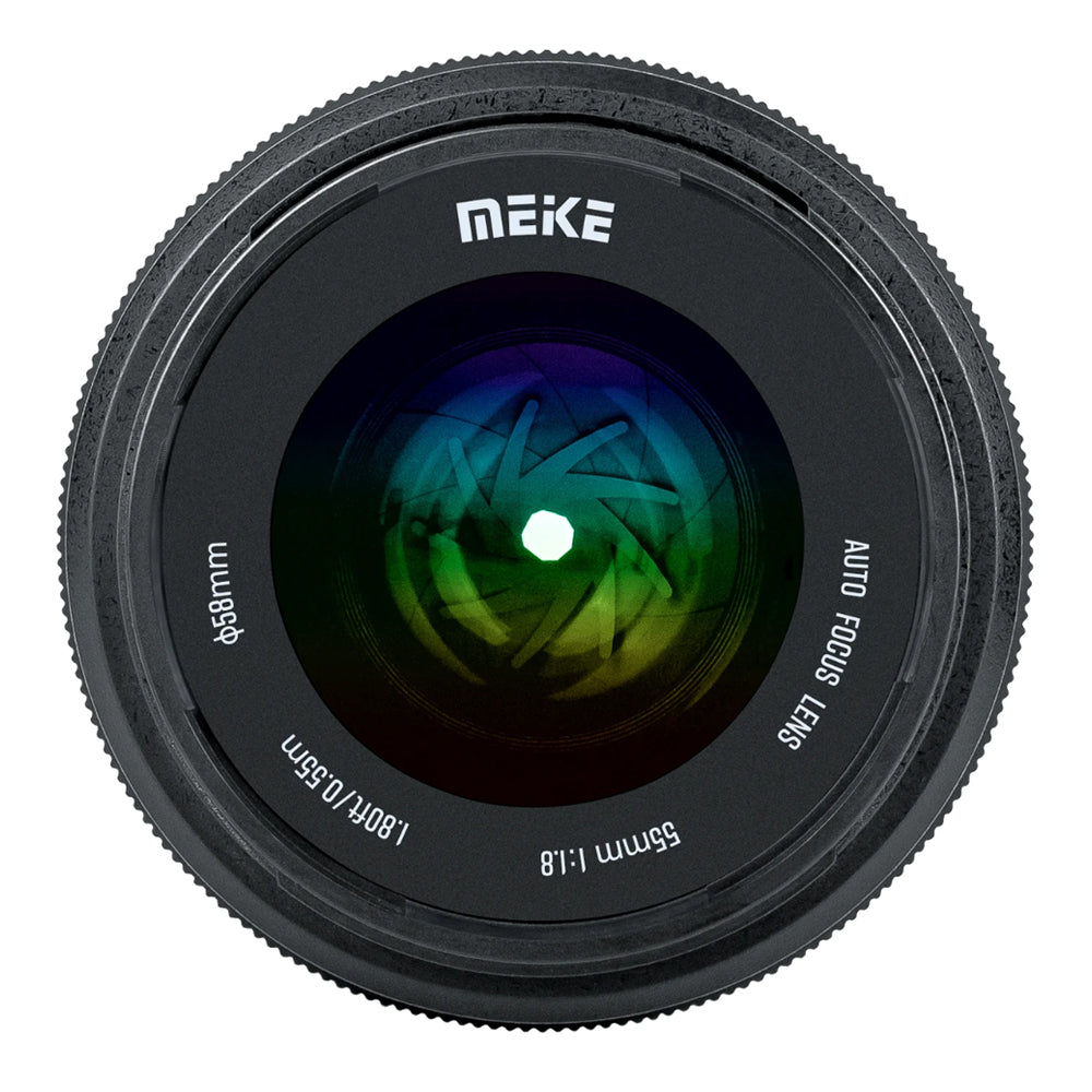 Meike 55mm Pro f/1.8 STM Standard Portrait Prime Lens Full Frame Leica L Mount Auto / Manual Focus for Panasonic Lumix Sigma Mirrorless Cameras