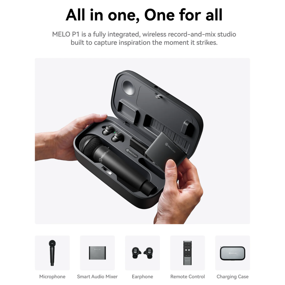 Hollyland MELO P1 Wireless Audio Studio System | Solo / Combo / Ultimate Combo