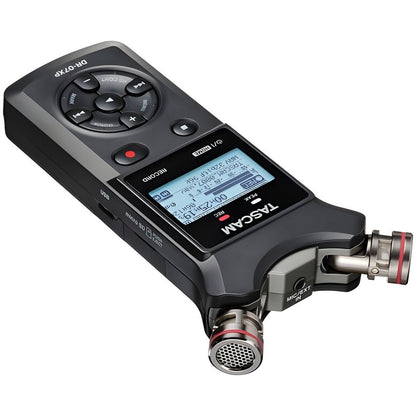 TASCAM DR-07XP | DR-05XP 2-Channel 32-Bit Float Portable Audio Recorders w/ Adjustable Onboard Mics