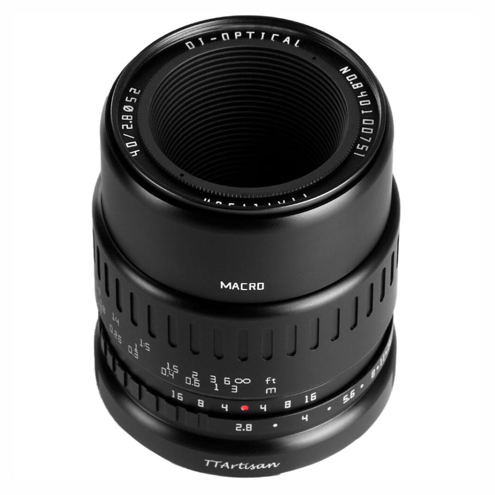 TTArtisan 40mm f/2.8 APS-C Format Micro Four Thirds M43 Mount Macro Prime Portrait Lens with Large Aperture, ED Glass, Manual Focus Mode, 1:1 Magnification and Smooth Bokeh for Mirrorless Camera Photography