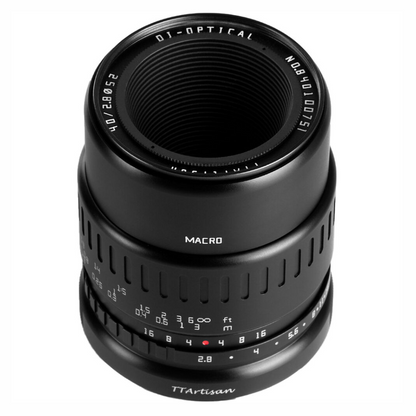 TTArtisan 40mm f/2.8 APS-C Format Micro Four Thirds M43 Mount Macro Prime Portrait Lens with Large Aperture, ED Glass, Manual Focus Mode, 1:1 Magnification and Smooth Bokeh for Mirrorless Camera Photography