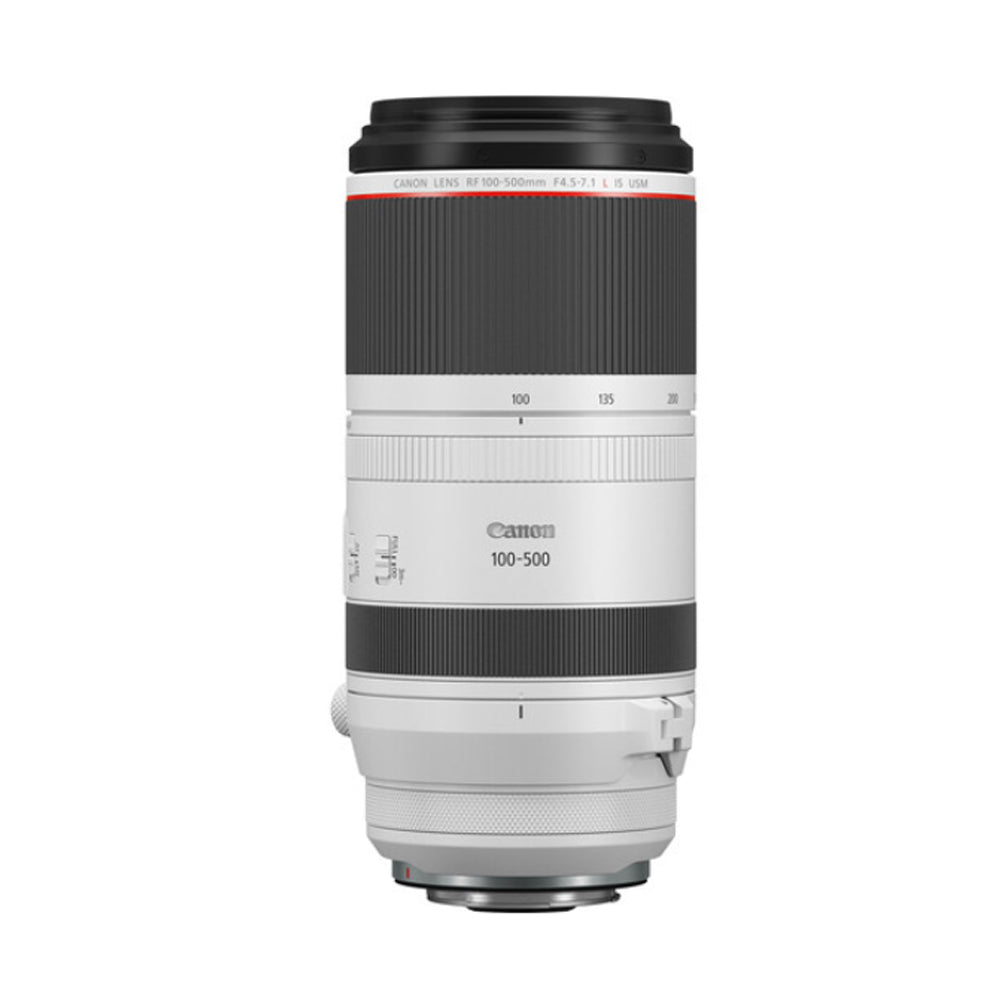 Canon RF 100-500mm f/4.5-7.1 L IS USM Short to Super Telephoto Zoom Lens for RF-Mount Full-frame Mirrorless Digital Cameras
