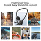 K&F Concept Magnetic Chest Mount / Neck Bracket with 360° / 180° Rotation for Smartphones and GoPro DJI Insta360 Action Cameras - POV Point of View Recording, Hands-Free Vlogging, Video Content Creation | KF31-116 SKU-2288