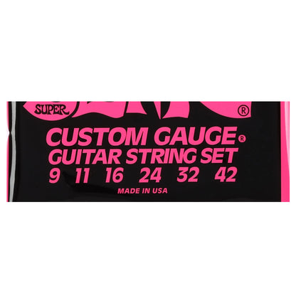 Ernie Ball 6-String Super Slinky RPS Nickle Wound Electric Guitar Strings (6 String Full Set) .009, .011, .016, .024, .032, .042 - Musical Instruments and Accessories | 2239 RPS9