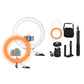 PXEL RL-20 LED 18 Inch Ring Light LED 240 Beads with Orange Diffuser