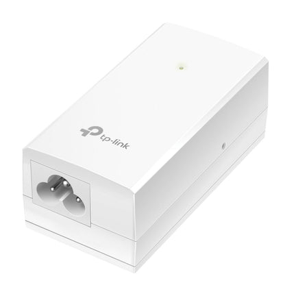 TP-Link TL-POE4824G 48V Passive PoE Injector Adapter with Gigabit PoE / Non-PoE Ethernet Ports, Wall Mounting Design, 24W PoE Power, Driver Free