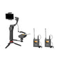 [CLEARANCE] Saramonic UWMIC9S TX9 + TX9 + RX9 Dual Transmitter and Single Receiver Camera Mount UHF Wireless Microphone System with USB Type-C Port, Noise Cancelling and Mono / Stereo Mode Switch for Videography and Broadcasting