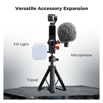 K&F Concept Multifunctional Aluminum Alloy Extension Mount for DJI Osmo Pocket 4/3