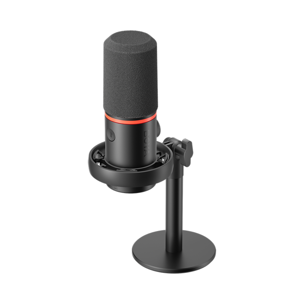 BOYA CASTMIC S60 Microphone w/ Boom Arm / Desktop Stand