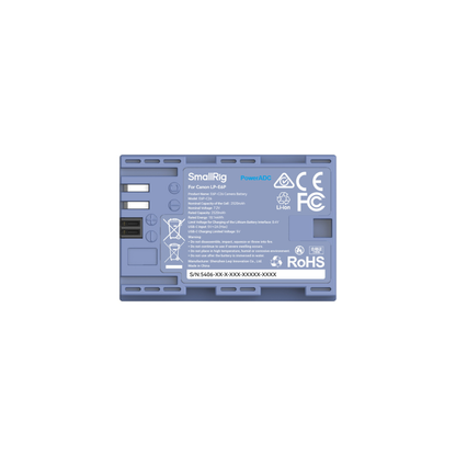SmallRig LP-E6P Battery for Select Canon EOS Camera