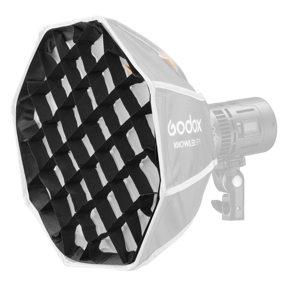 Godox KNOWLED Lantern / Octagol / Square Softbox with Honeycomb Grid and Accessories for MS60Bi / MS60R LED Lights Lighting and Studio Equipment