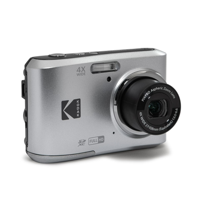 KODAK FZ45 Friendly Zoom PIXPRO Compact Digital Camera with 4x Optical Zoom, 16MP CMOS Sensor, Full HD Video, 27mm Wide Angle Lens, 2.7" LCD Display, Double A Battery Powered  Kodak Digital Cameras