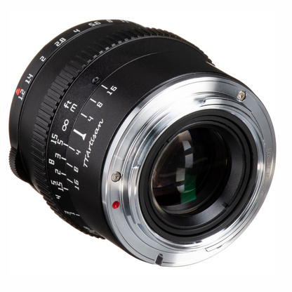 TTArtisan 50mm F/1.2 APS-C Format Canon EF-M Mount Portrait Prime Lens Large Aperture Sonr Optical Design Full Metal Body, MF Manual Focus, 19.2" Focus Distance, Clicked Aperture Ring for Smooth Bokeh & Low Light Photography | Black