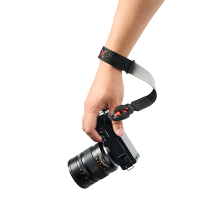 VSGO Black Snipe Urban Camera Wrist Strap with Adjustable Wristband with V-Lock QR Quick Release Hook and Buckle
