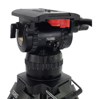 Teris TS150CF Professional Fluid Head Tripod System