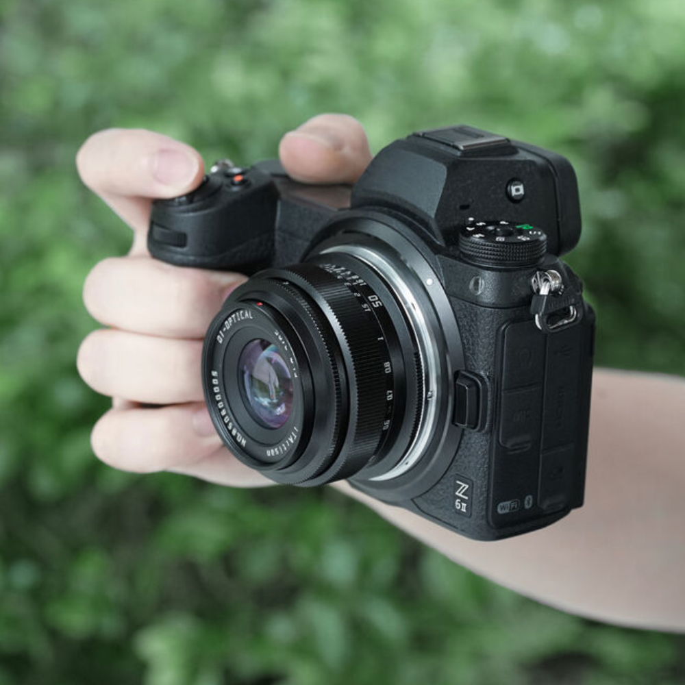 TTArtisan 50mm F/2.0 Full Frame Format Sony E | Nikon Z | Leica L | FUJIFILM X Mount Prime Lens Large Aperture Full Metal Body, MF Manual Focus, 19.2" Focusing Distance, Clicked Aperture Ring for Low Light Photography and Smooth Bokeh