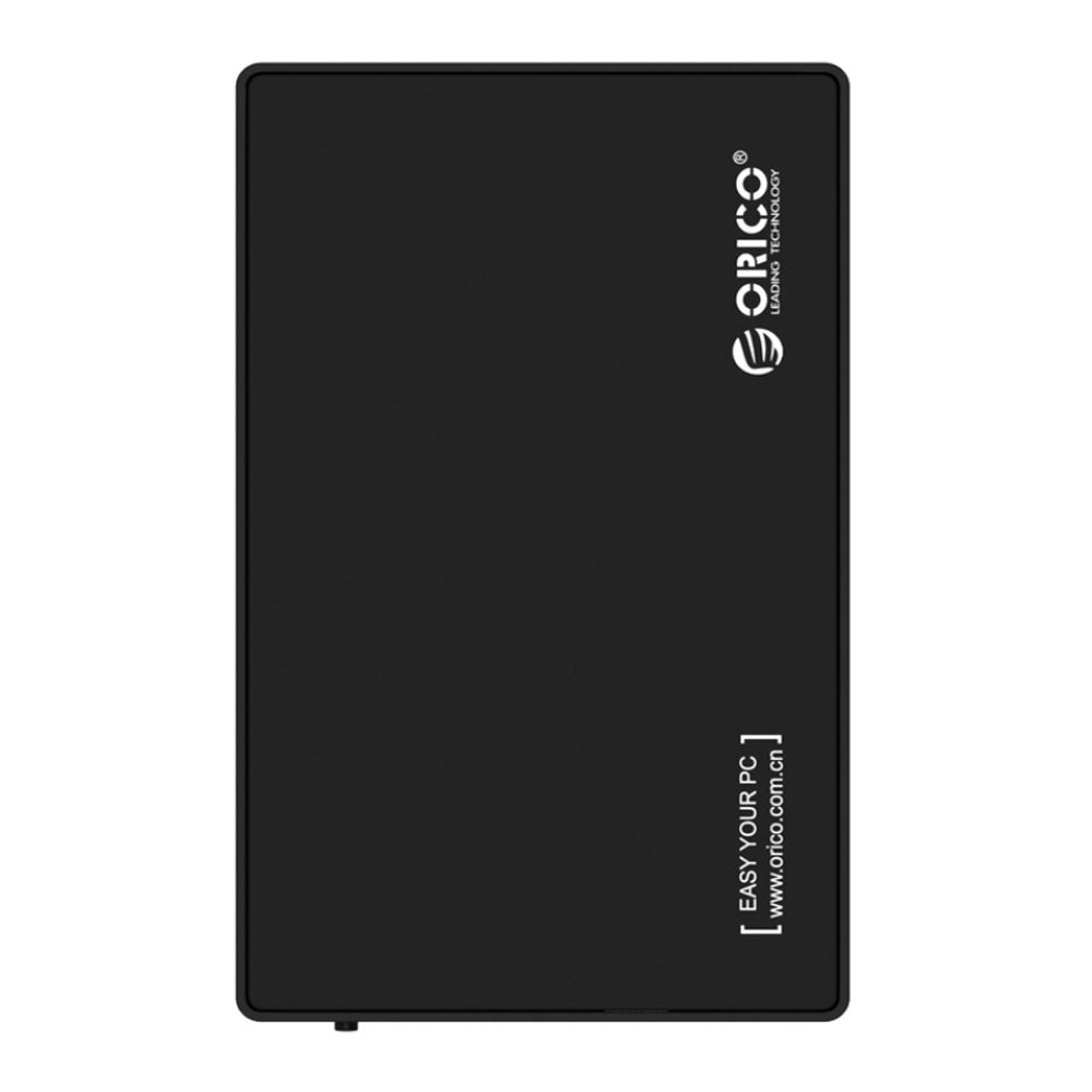 ORICO 3.5-Inch SATA HDD/SSD Hard Drive Enclosure 5GBPS with USB 3.0 Data Cable - Supports 10TB Storage & Windows, MacOS & Linux Systems for PCs, Computer Desktops & Laptops