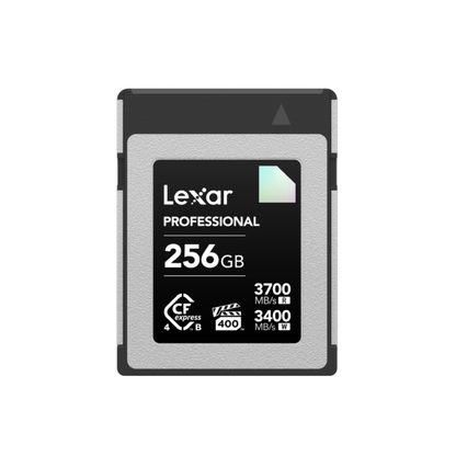 LEXAR Professional DIAMOND CFexpress 4.0 Type B Memory Card, 3700MB/s Read, 3400MB/s Write, VPG400 | 128GB / 256GB