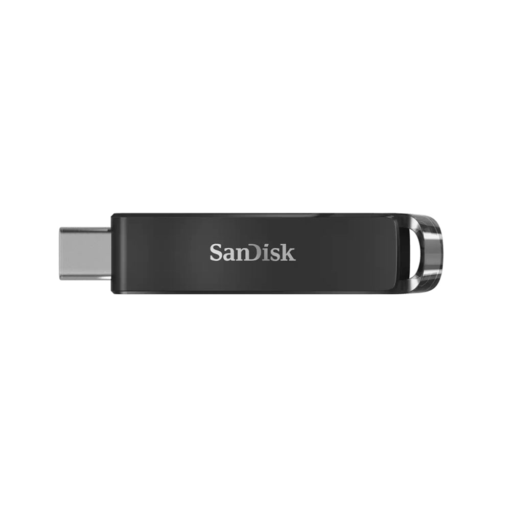 SanDisk Ultra 32GB USB Type-C 3.1 Gen 1 Retractable Flash Drive with 150MB/s Transfer Rate and RescuePRO Deluxe Support