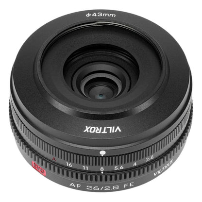VILTROX AF 26mm F2.8 Full Frame Autofocus Pancake Prime Lens Sony E & Nikon Z Mount