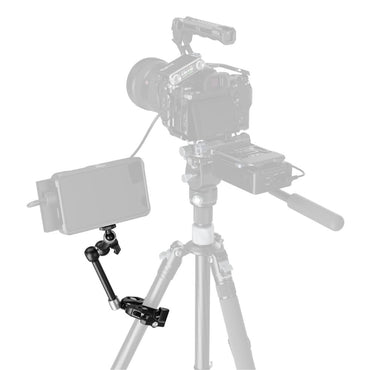 SmallRig Crab-Shaped Clamp with Magic Arm for Cameras, Monitors, Video Lights, Microphones, and Other Attachments and Accessories | 4454