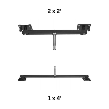Godox Dual Light Bracket Connector for LiteWafer UP150R LED Light Panel, 2x2' / 1x4' Setup