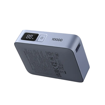 UGREEN 10000mAh 33W Fast Charging Power Bank w/ Built-in USB-C Cable, LED Display, CCC Certified | PB584