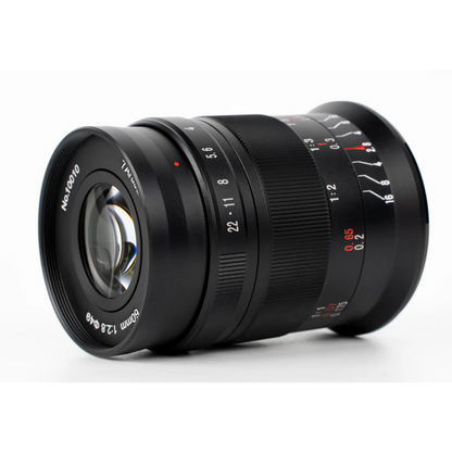 7Artisans 60mm F/2.8 Mark II APS-C Format Nikon Z Mount Macro Telephoto Prime Lens MF Manual Focus for Mirrorless Cameras