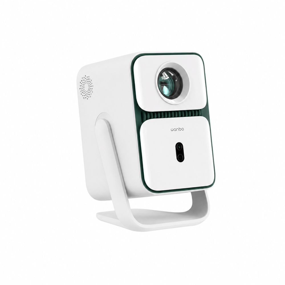 WANBO T2 Ultra Smart 1080p FHD Projector w/ 120° Rotatable Gimbal