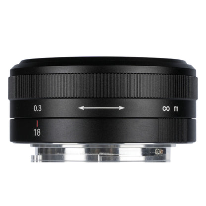 7Artisans 18mm F/5.6 Full Frame Format Sony E Mount Wide Angle Prime Pancake UFO Slim Lens MF Manual Focus for Mirrorless Cameras