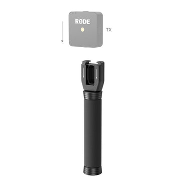 [CLEARANCE] SmallRig Adjustable Telescopic Lavalier Microphone Handle Grip with Universal Cold Shoe, 1/4"-20 Bottom Mounting Thread for RODE Wireless GO/Wireless GO II, SmallRig W60, Hollyland Lark 150, Synco G1/A2, DJI Mic Lavalier Microphones | 3182
