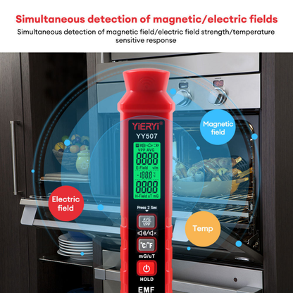Eagletech Digital EMF Electromagnetic Field Radiation Detector Tester | YY507