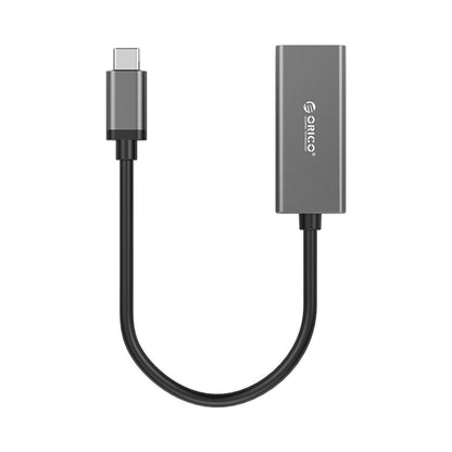 ORICO USB Type-C to RJ45 Gigabit Ethernet Network Adapter Cable with 10/100/1000Mbps Self-Adaptive Transmission Speed for Computers and Laptops