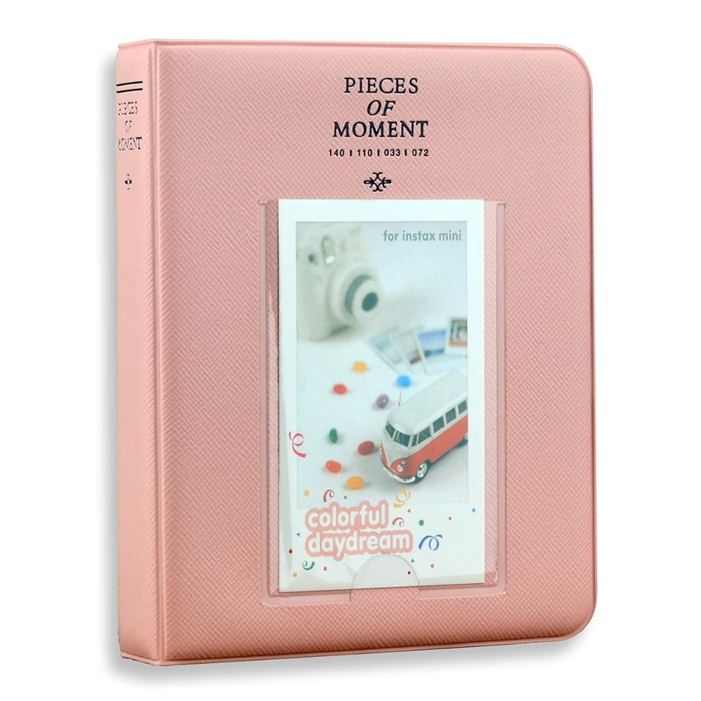 Pikxi AM64 3 Cute Photo Album with 64 Pockets Photos for Fujifilm Instax Mini Instant Camera (Available in Different Colors)