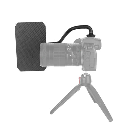 [CLEARANCE] SmallRig Simple Shade Anti Glare Flag Board with Multi-Angle Flexible Support Rod, 360 Degree Rotation, QR Quick Release Cold Shoe Mount with Carbon Fiber Construction For Lens Protection, DSLR and Mirrorless Cameras 3199