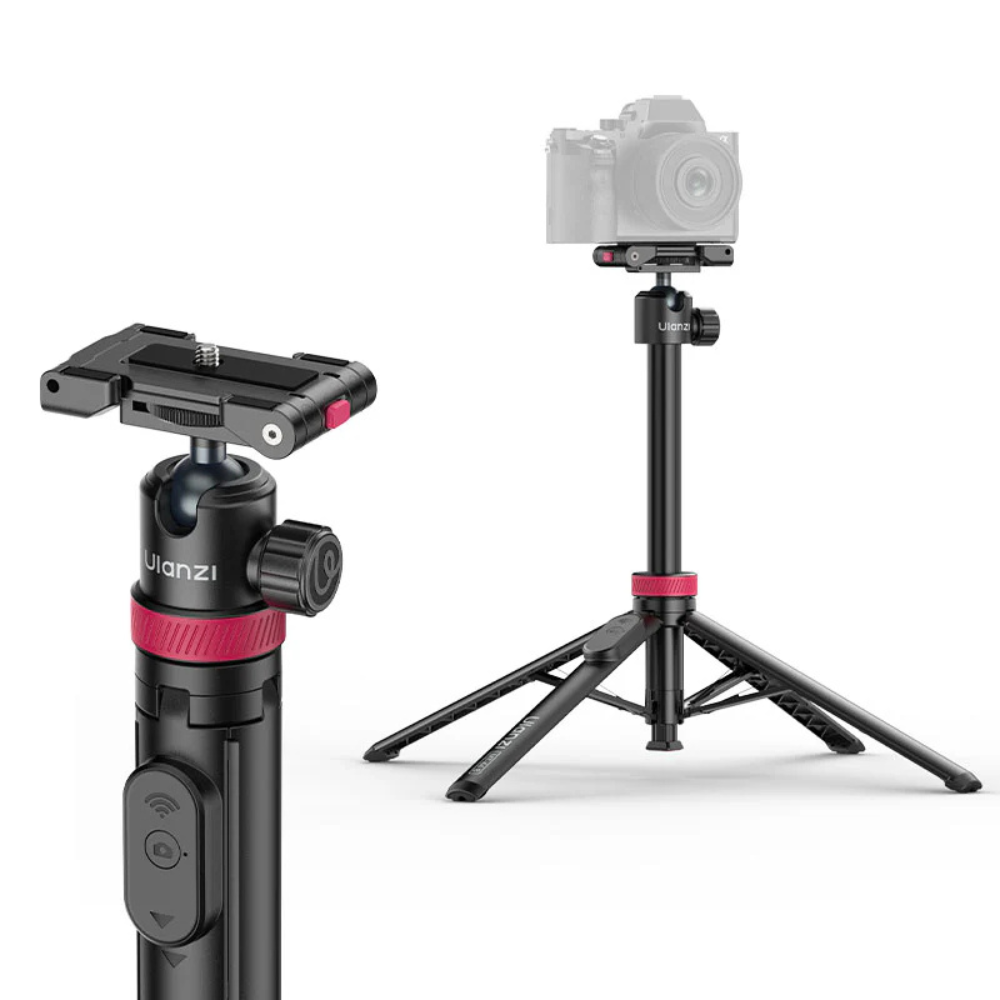 Ulanzi MT-44 3-Section Extendable Folding Vlog Tripod