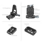 SmallRig NP-F Battery / Power Bank Mount Plate Kit for Mirrorless Cameras with Arca-Swiss Quick Release Plate & Clamp, Multiple 1/4"-20 & 3/8"-16 Threaded Holes &  Back-Mounted Foldable Design | 4696 4695